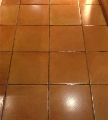 Terracotta floor