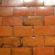 Quarry tile floor sealed and polished2