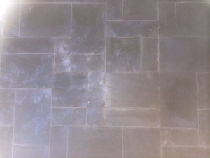 Slate Floor Cleaned & Sealed