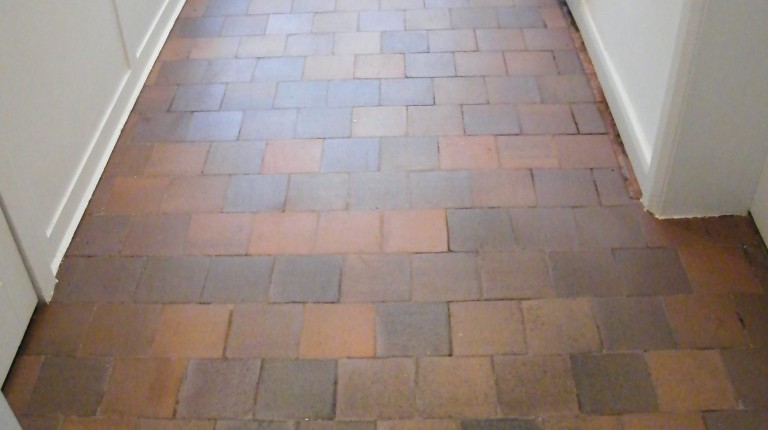 Quarry tile cleaning and sealing in Tarvin Cheshire