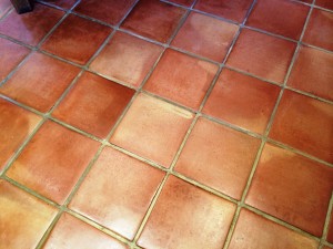 Terracotta sealed and polished
