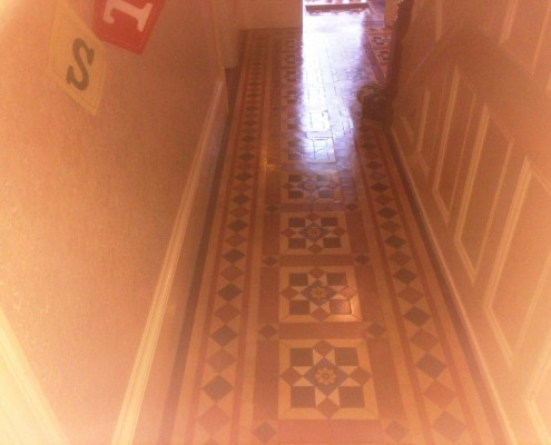 Victorian Floor after cleaning