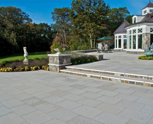 limestone-patio