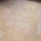 Limestone floor