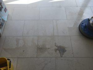 Limestone cleaning