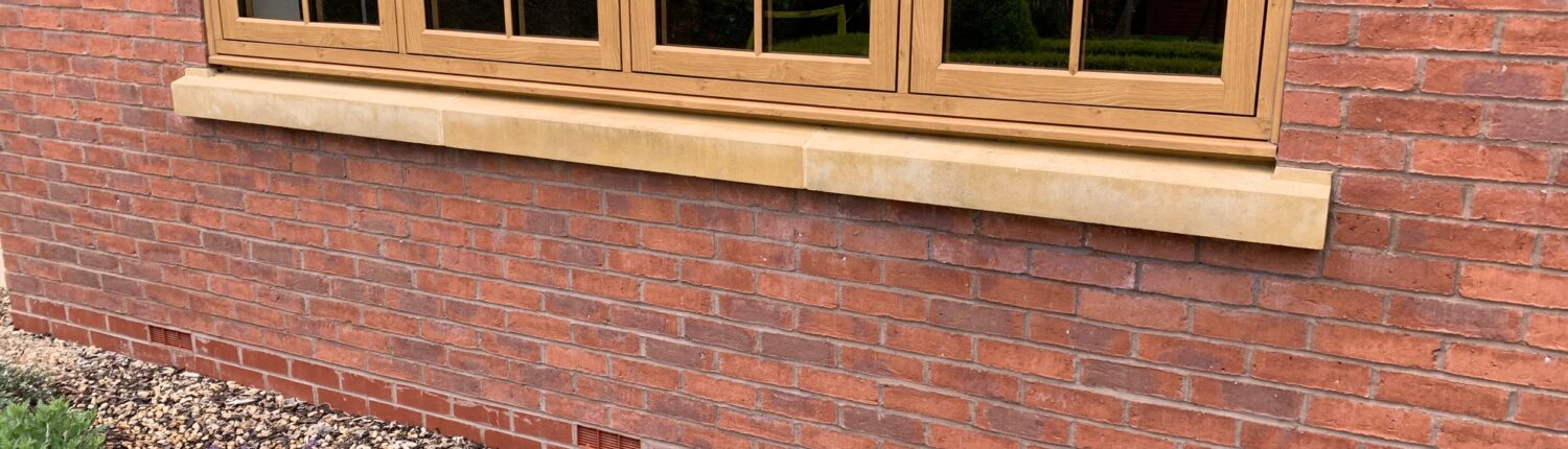 Exterior stone window sills deep cleaning and sealing in Dorridge, Solihull, West Midlands after Exterior stone window sills deep cleaning and sealing in Dorridge, Solihull, West Midlands, after