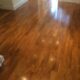 Karndean floor cleaning in Great Haywood, Staffordshire after cleaning, stripping and dressing