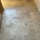Limestone floor after cleaning, honing and sealing in High Peak, Hayfield, Derbyshire
