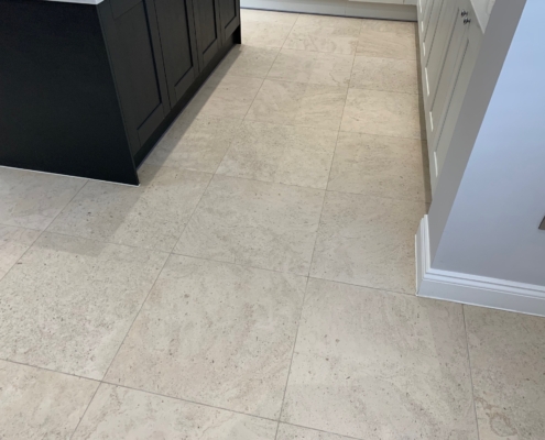Porcelain Floor and Grout Cleaning and Sealing in Knowle, Solihull, West Midlands after