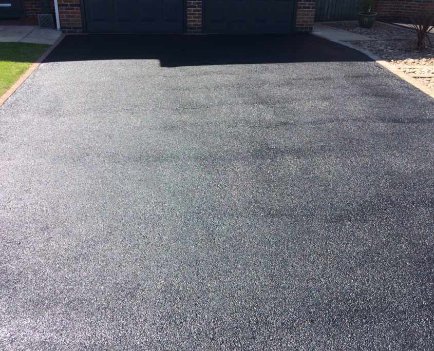 Tarmac renovation on driveway in Knutsford, Cheshire Tile & Stone Medic