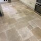 After Travertine floor cleaning, honing & sealing in Redditch, Worcestershire
