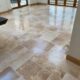 Travertine Floors Cleaned and Polished in Corntown, Bridgend, Vale of Glamorgan, Wales, after
