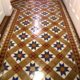 Victorian Hall floor in Stone after cleaning and sealing