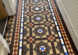 Victorian floor after cleaning and sealing in Chester