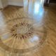 Amtico hallway deep cleaning, stripping and dressing (sealing and polishing) in Evesham, Worcestershire, after