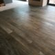 Plank style Porcelain floor deep cleaned and sealed in Lymm, Cheshire, after