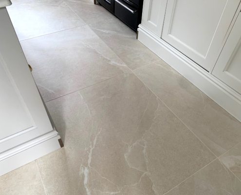 Porcelain & grout cleaning & sealing in Malvern, Worcestershire, after1