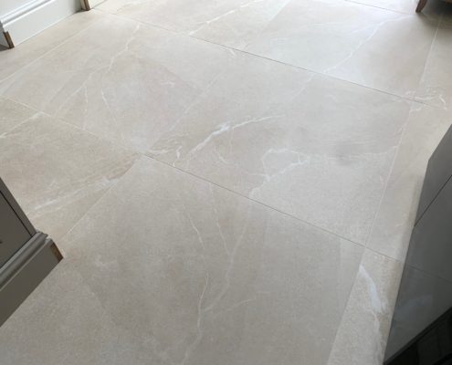 Porcelain & grout cleaning & sealing in Malvern, Worcestershire, after3
