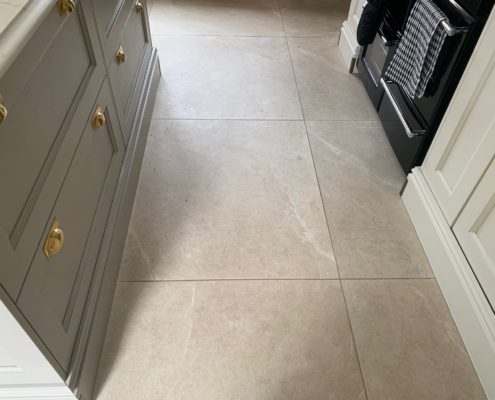Porcelain & grout cleaning & sealing in Malvern, Worcestershire, before1