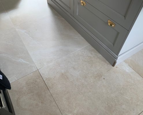 Porcelain & grout cleaning & sealing in Malvern, Worcestershire, before3