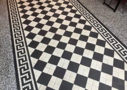 Victorian Minton Floor Deep Cleaning & Sealing in Sutton Coldfield, West Midlands, after